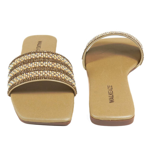 Women Formal Slippers - 40881S - Slippers - Walkeaze